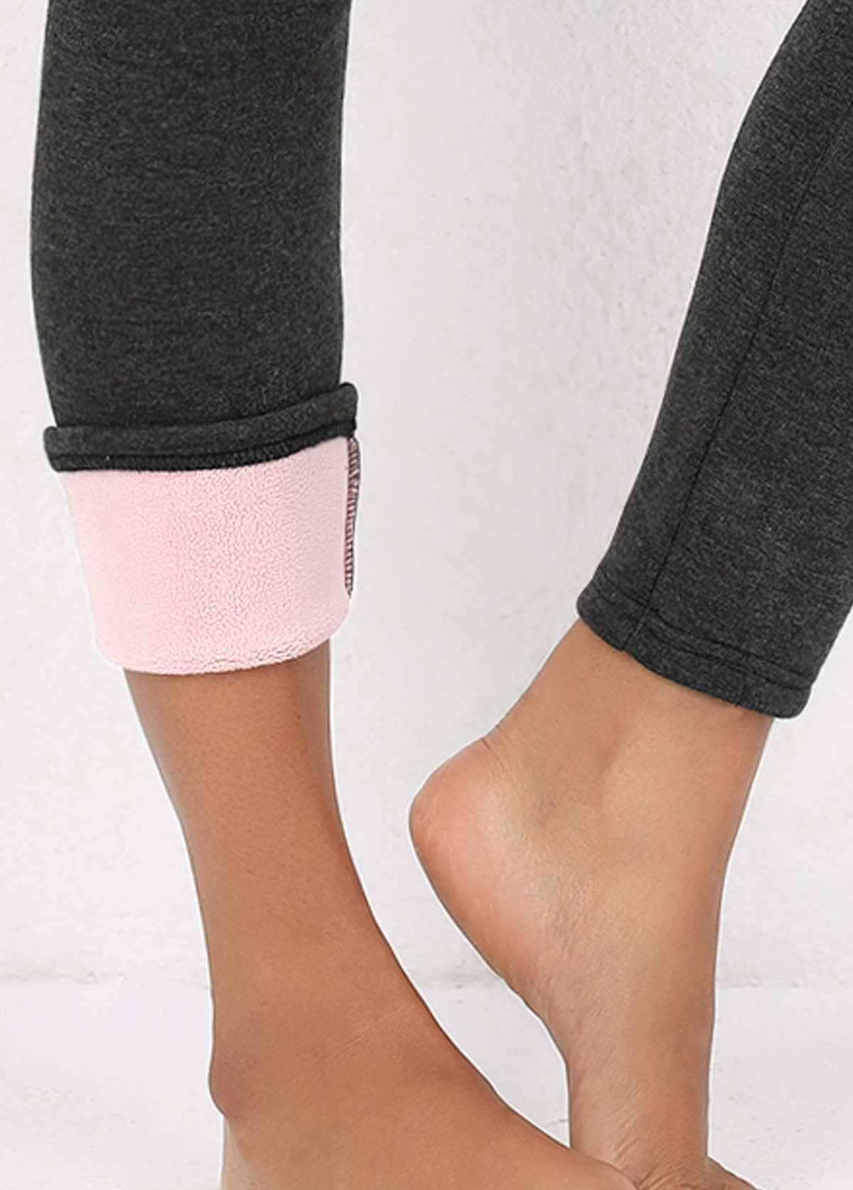 Elastic Waist High Waisted Leggings