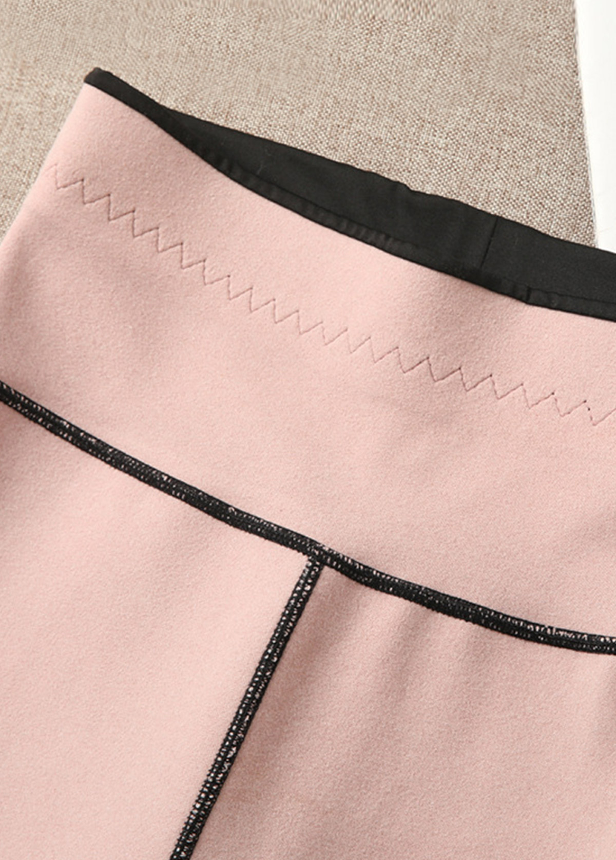 High Waisted Black Fleece Lined Leggings